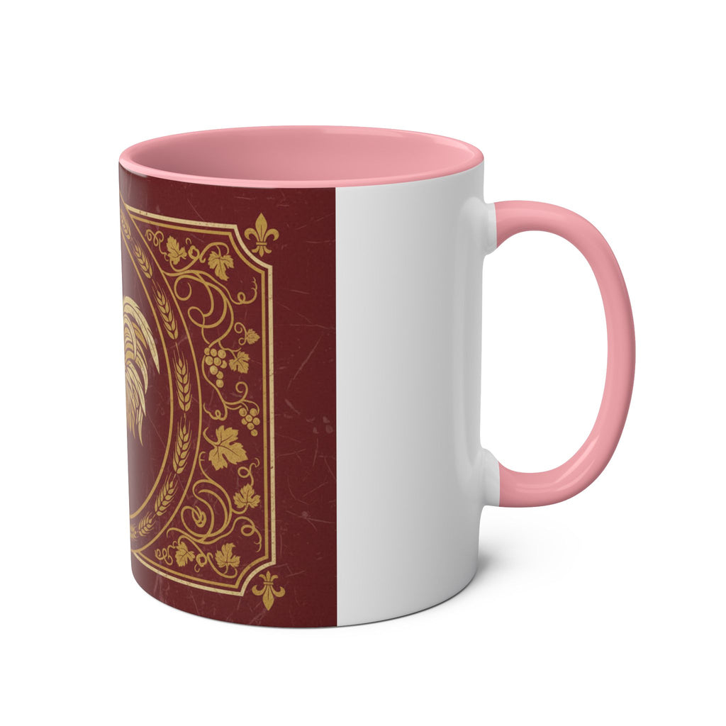 Two-Tone Coffee Mugs, 11oz
