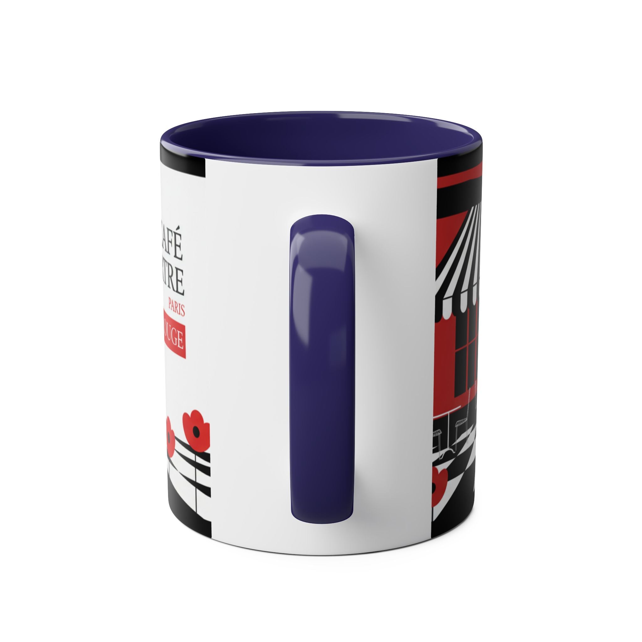 Two-Tone Coffee Mugs, 11oz