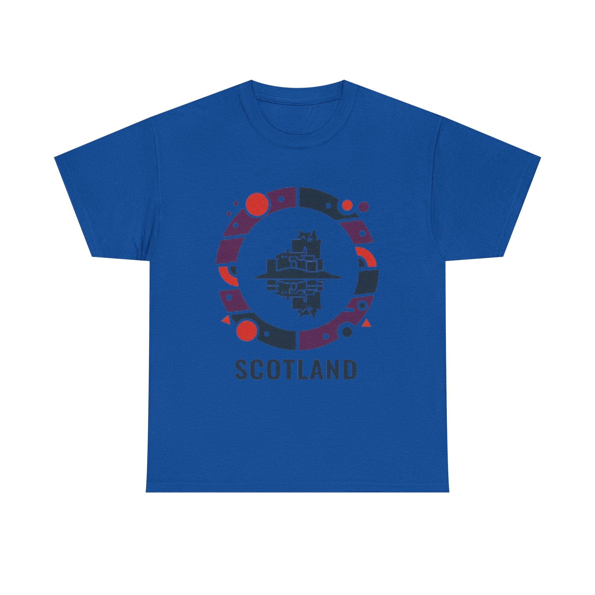 Scotland Circle Castle T‑Shirt