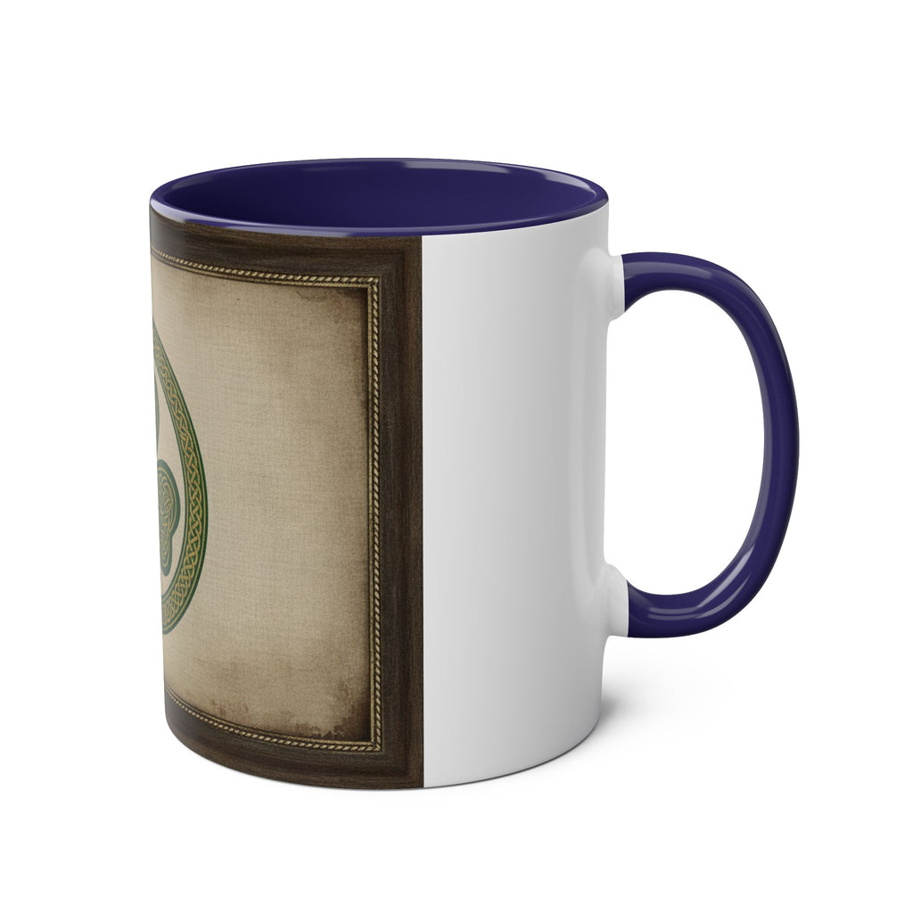 Two-Tone Coffee Mugs, 11oz