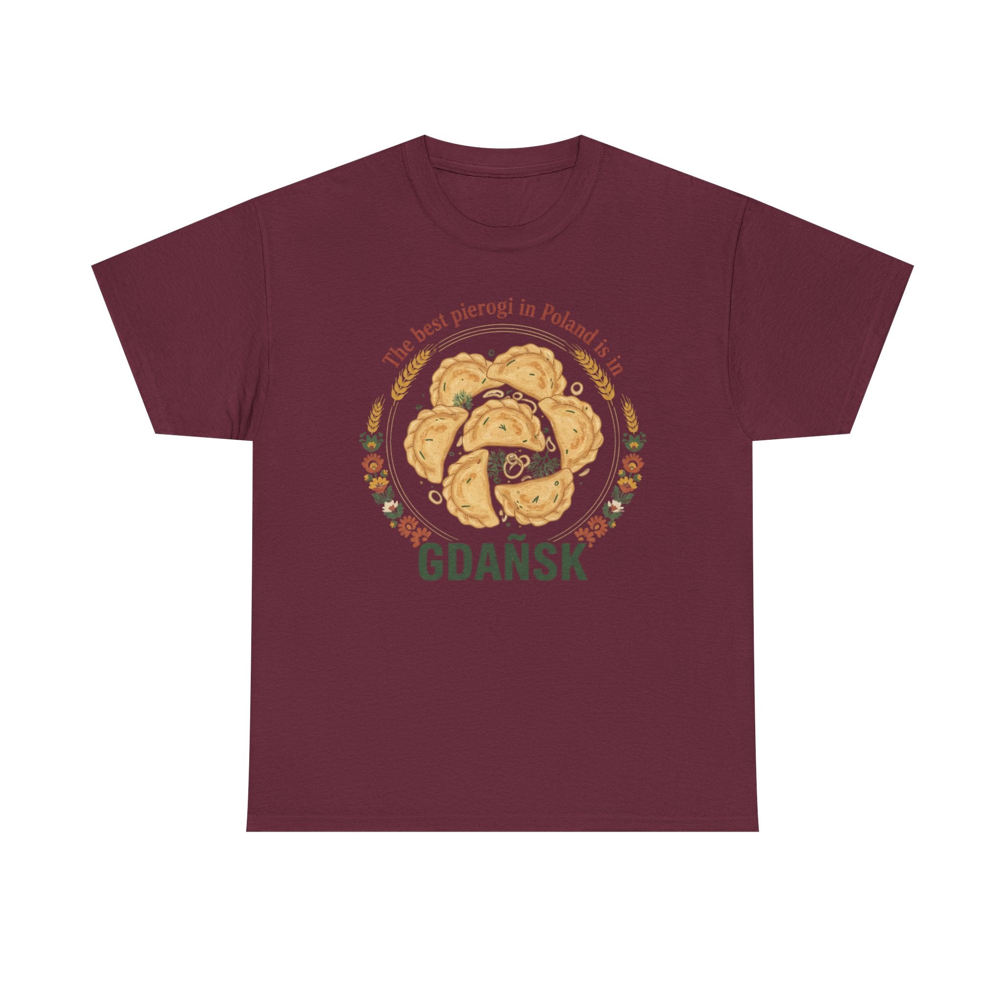 Gdańsk Pierogi T-Shirt — "The best pierogi in Poland" Travel Souvenir Tee