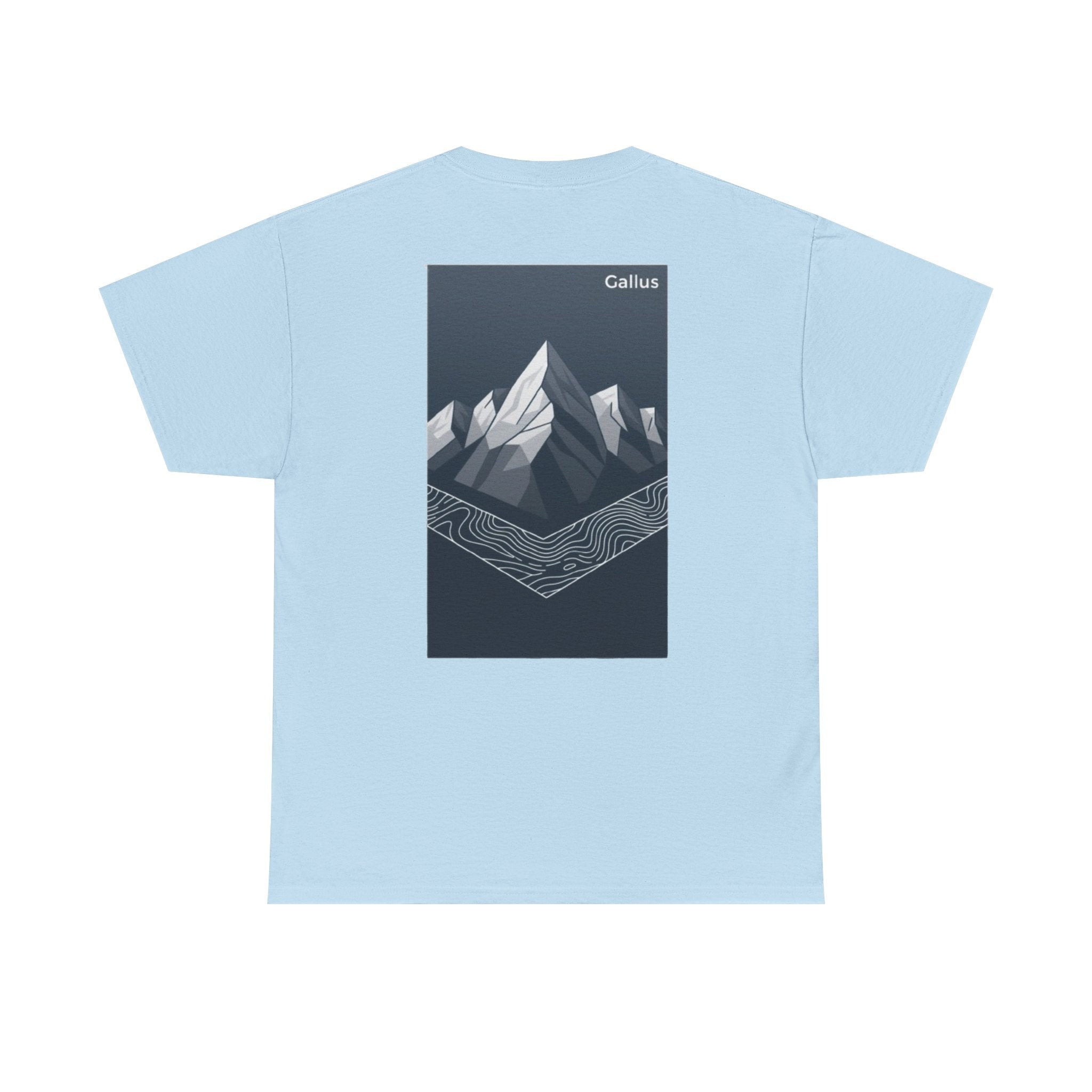 Mountain Graphic Tee — Gallus Logo Adventure T‑Shirt