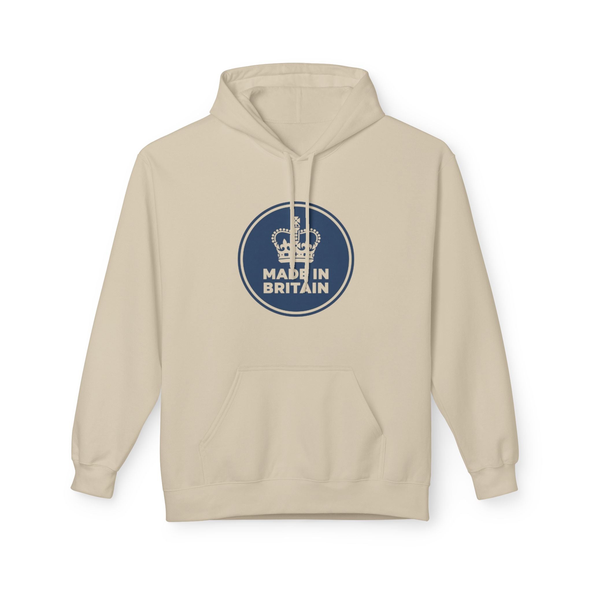 Made in Britain Hoodie – Vintage Crown Logo British Pride Pullover