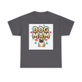 Dog Mom T-Shirt — Cute Pug Design with Hearts, Perfect Gift for Dog Lovers