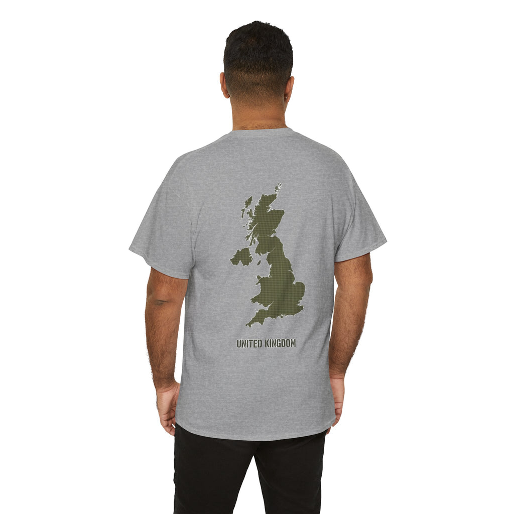United Kingdom Map Tee — "GALLUS" Streetwear Graphic T-Shirt