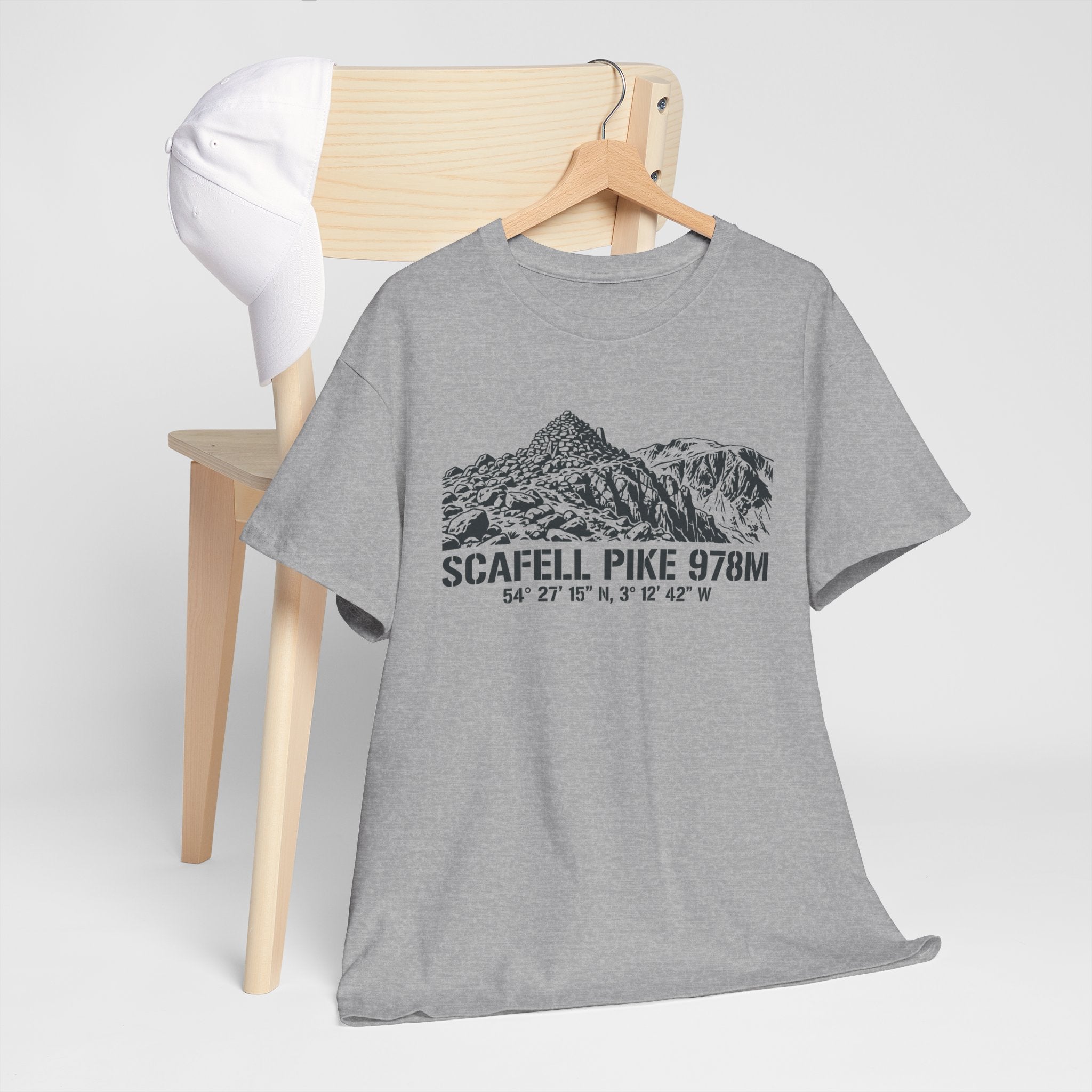 Scafell Pike 978M Mountain Tee — Scafell Pike Summit Graphic T-Shirt
