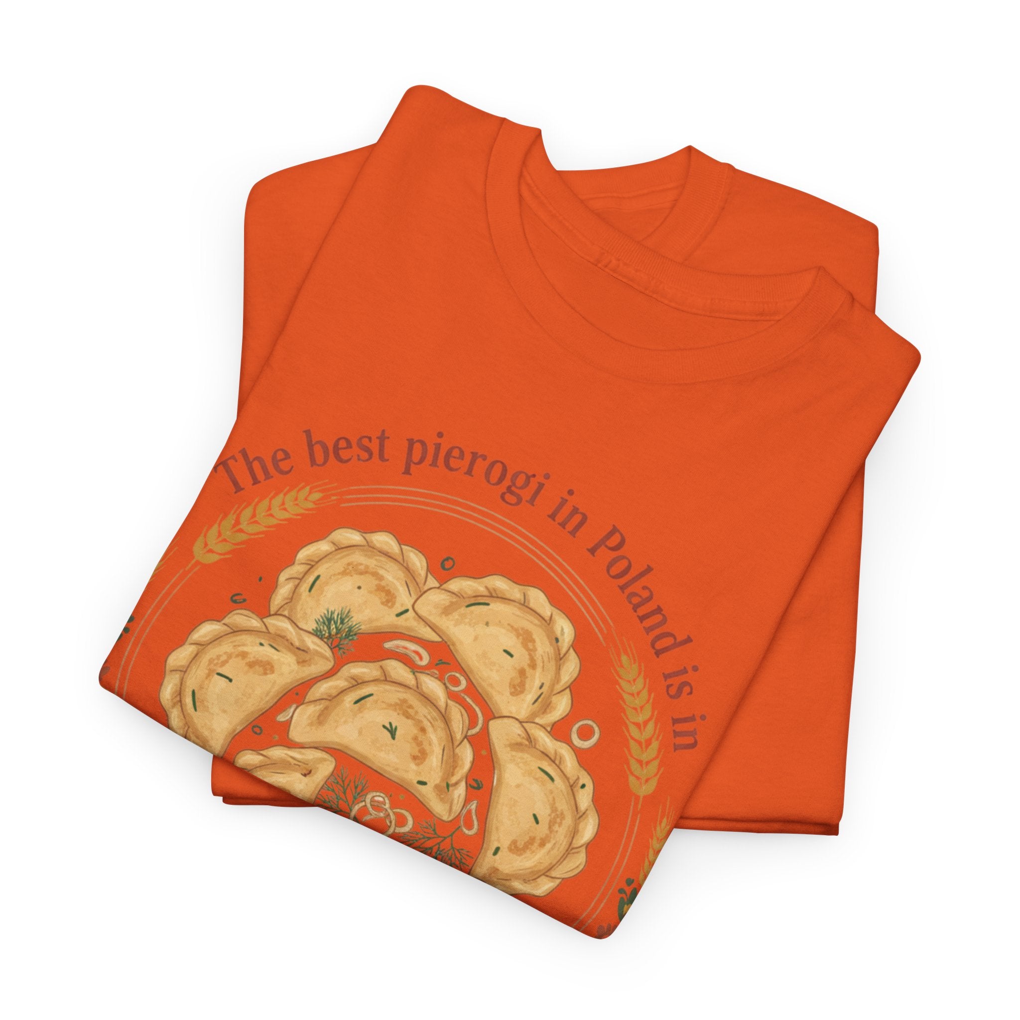 Gdańsk Pierogi T-Shirt — "The best pierogi in Poland" Travel Souvenir Tee