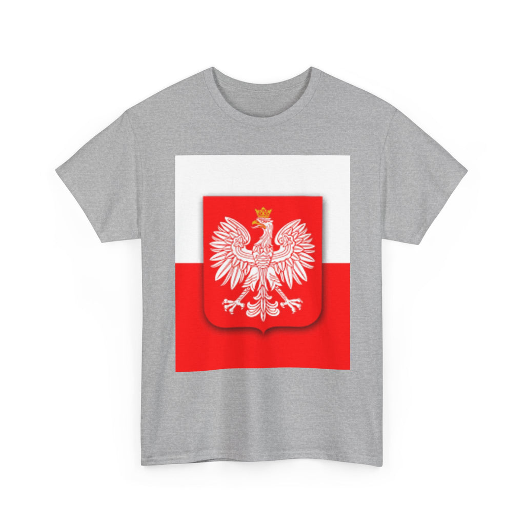 Polish White Eagle T-Shirt — Polska Coat of Arms Tee