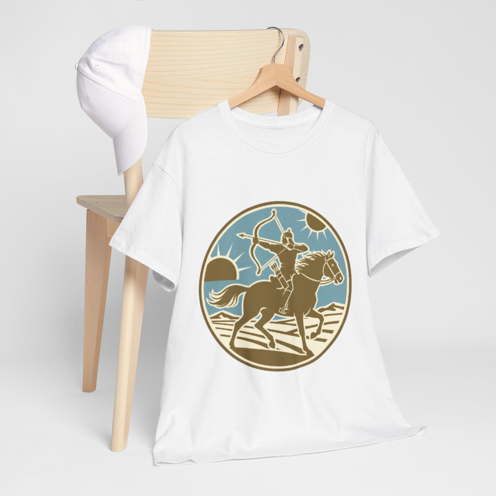 Cowboy Rodeo T‑Shirt — Western Rider Circle Graphic Tee