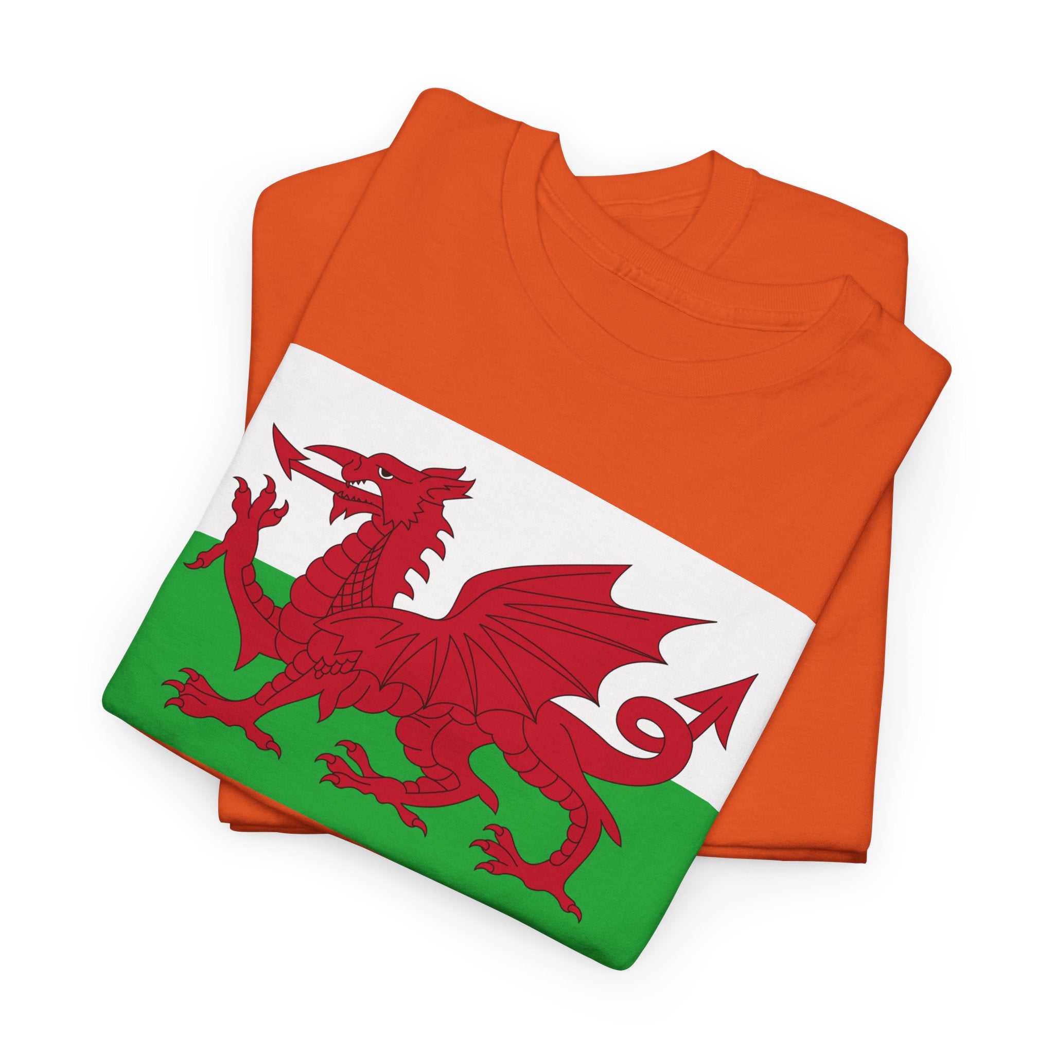 Welsh Dragon T‑Shirt — Cymru Red Dragon Flag Tee