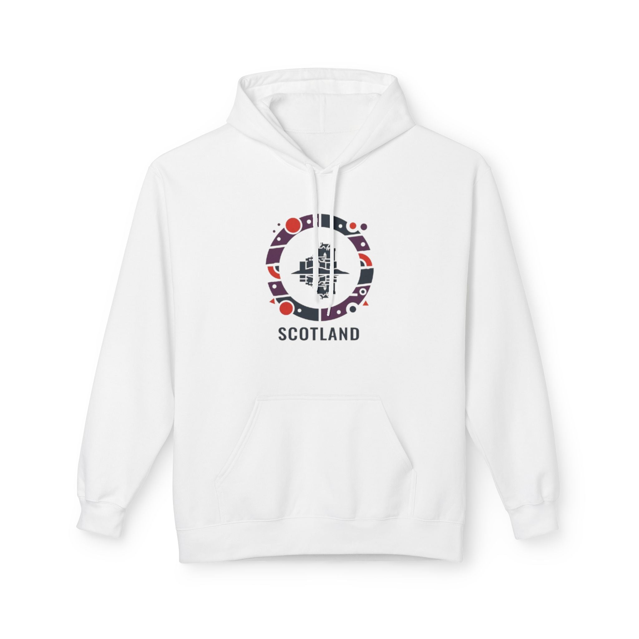 Scotland Crest Hoodie — Modern Scottish Travel Sweatshirt