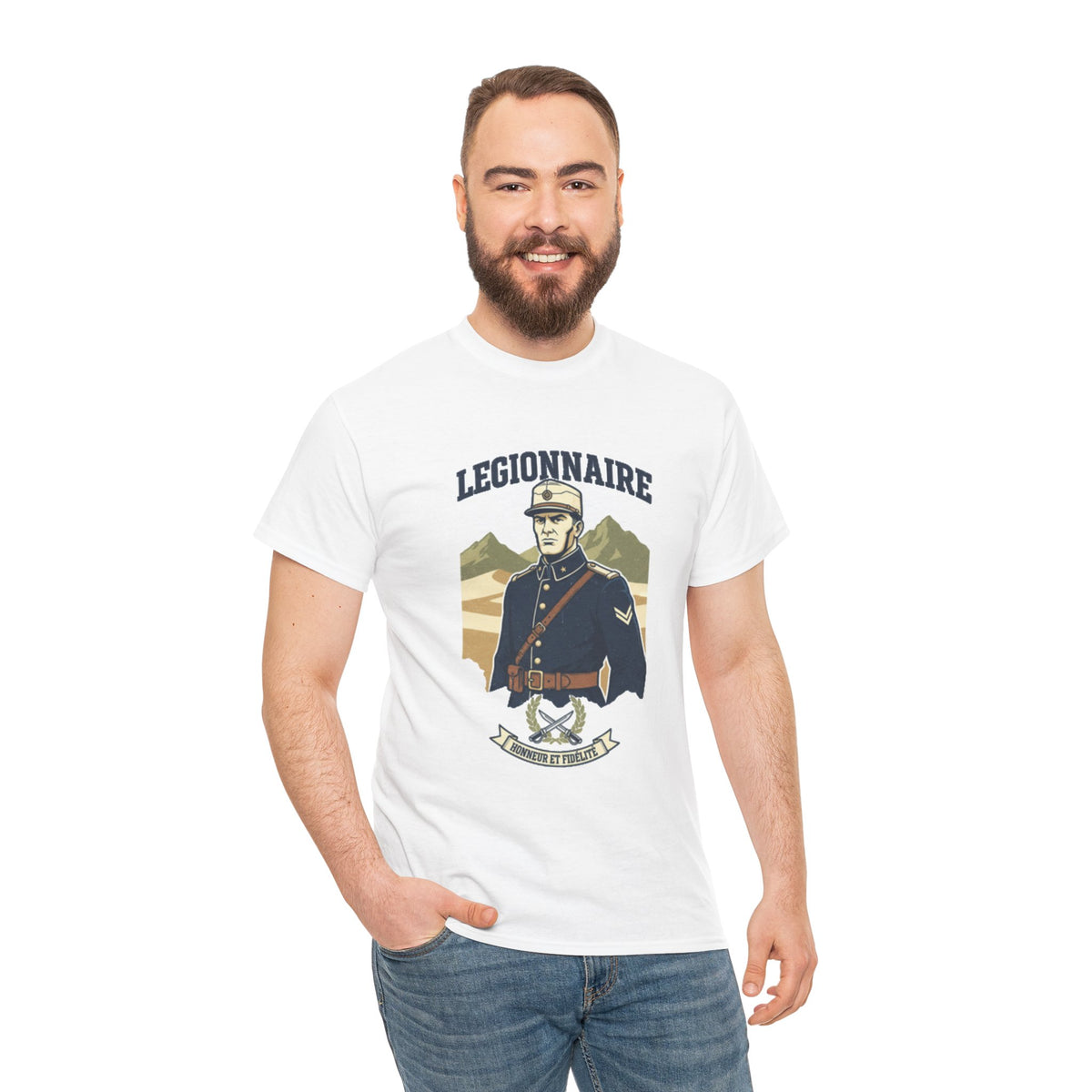 French Foreign Legion T-Shirt — La Légion Étrangère Heritage Graphic — product image 2