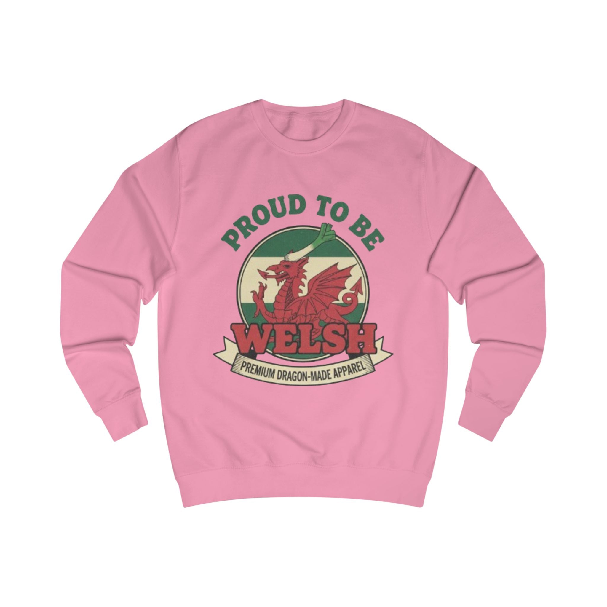 Proud to Be Welsh Sweatshirt - Welsh Dragon Pride Pullover