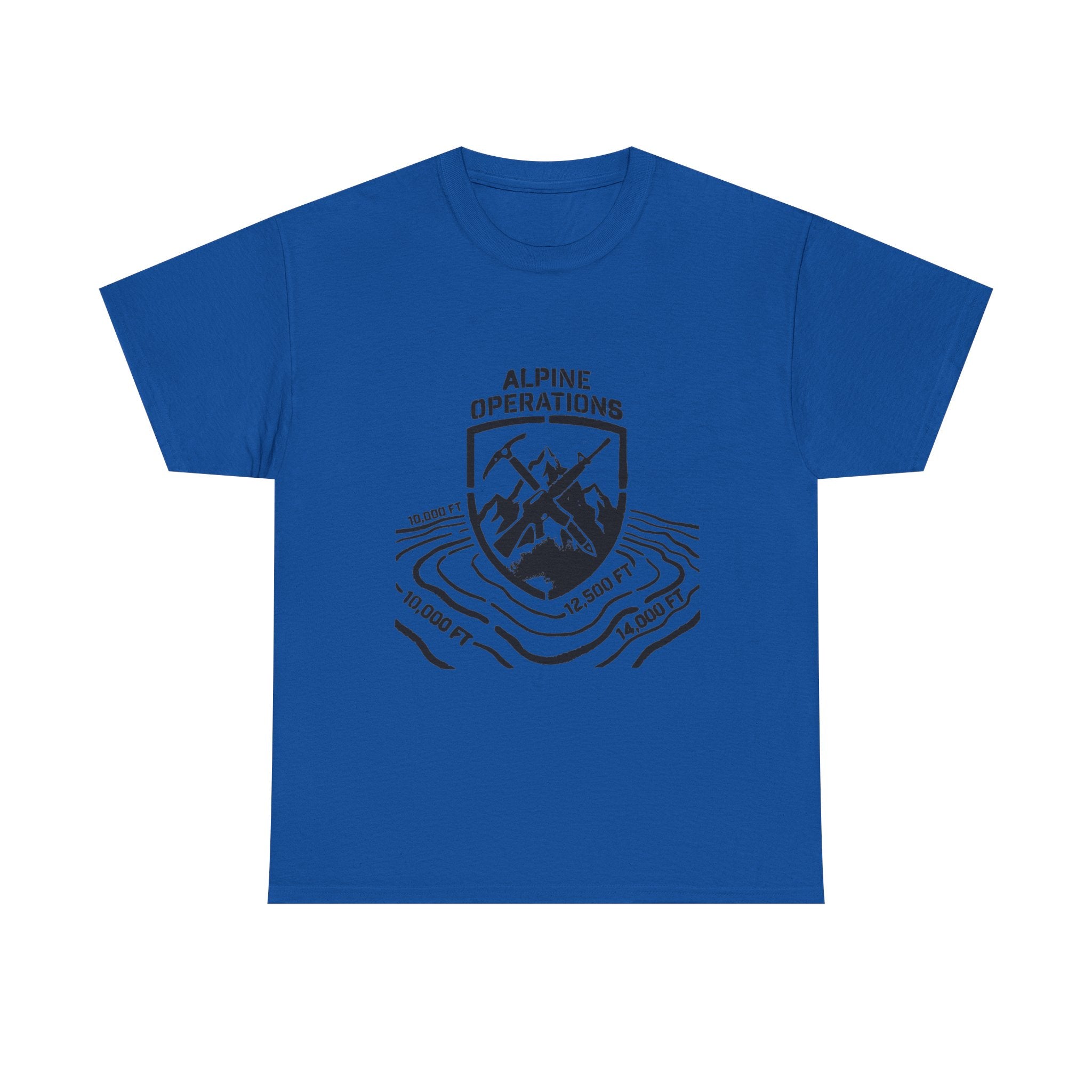 Alpine Operations Cotton Hiking Tee - Mountain Badge Edition
