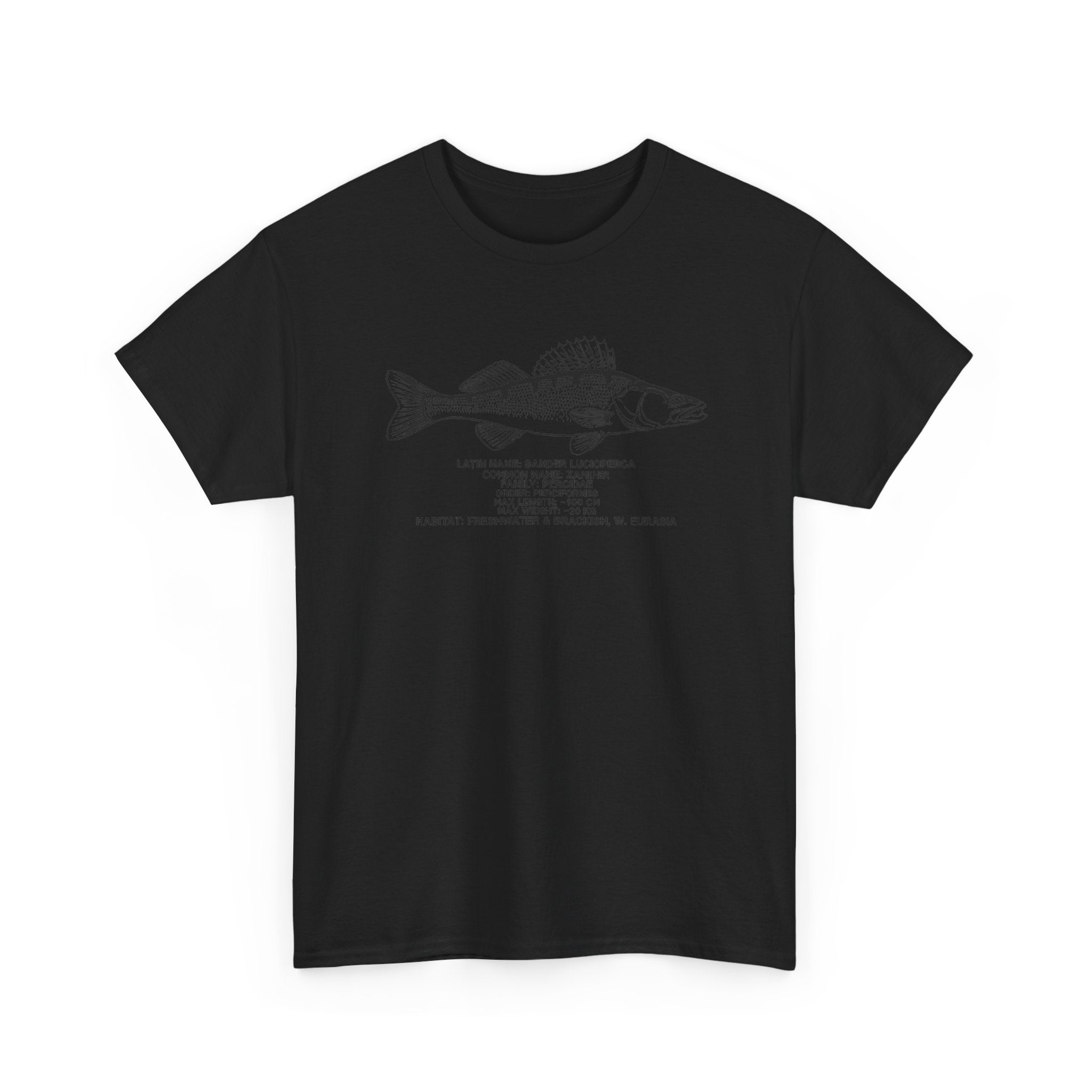 Walleye Fish (Zander) Illustration Tee | Fishing T-Shirt
