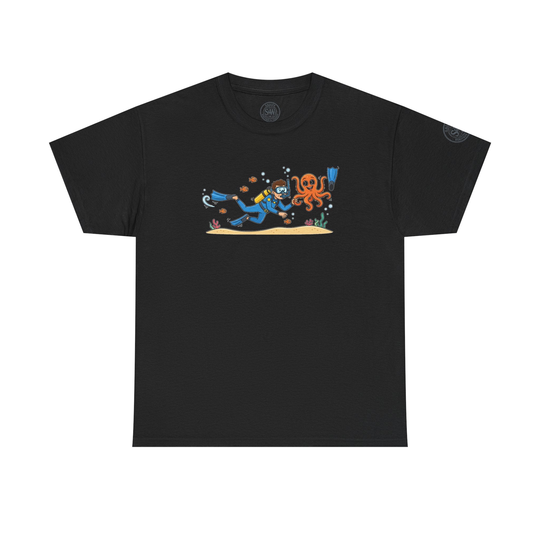 Diver vs. Octopus T-Shirt
