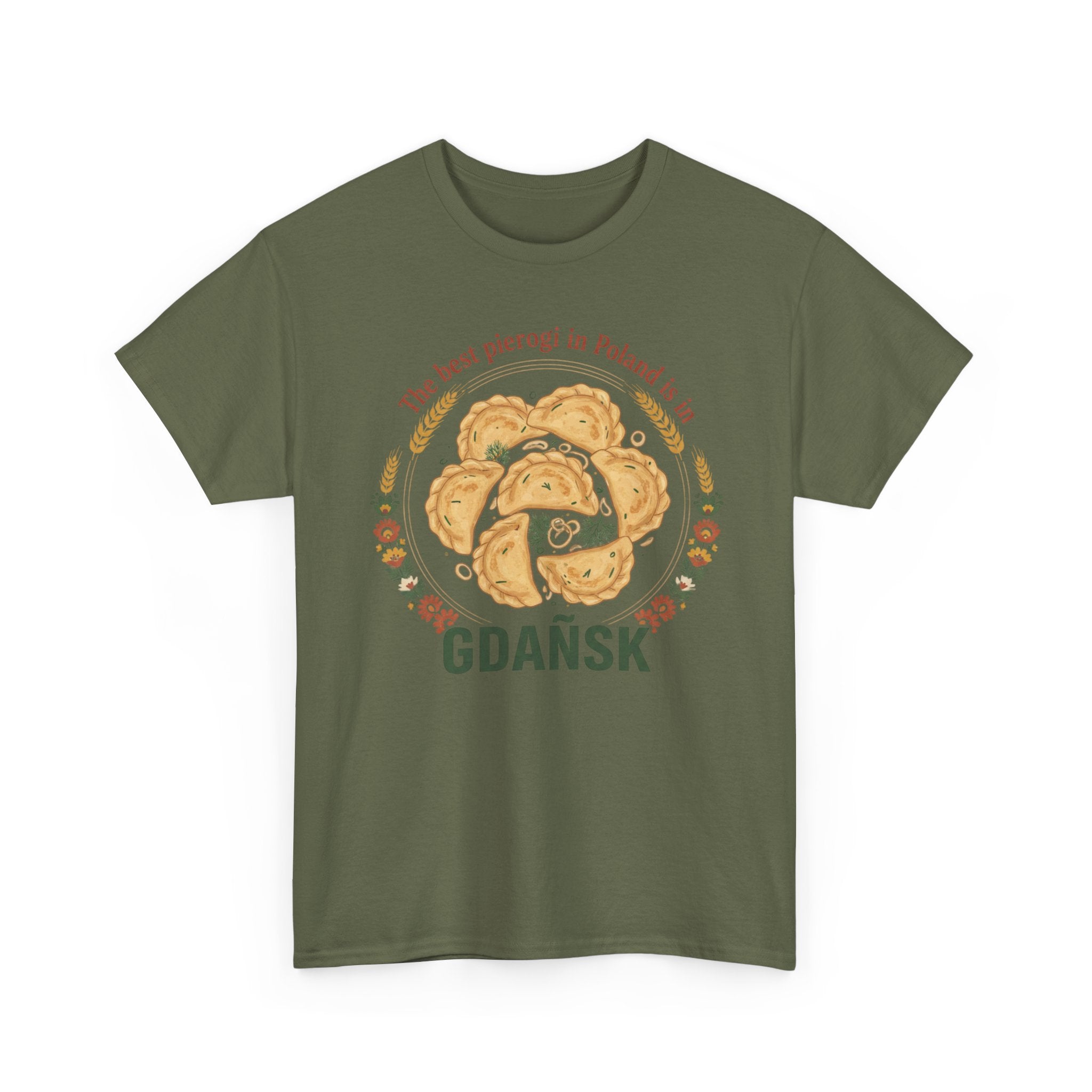 Gdańsk Pierogi T-Shirt — "The best pierogi in Poland" Travel Souvenir Tee
