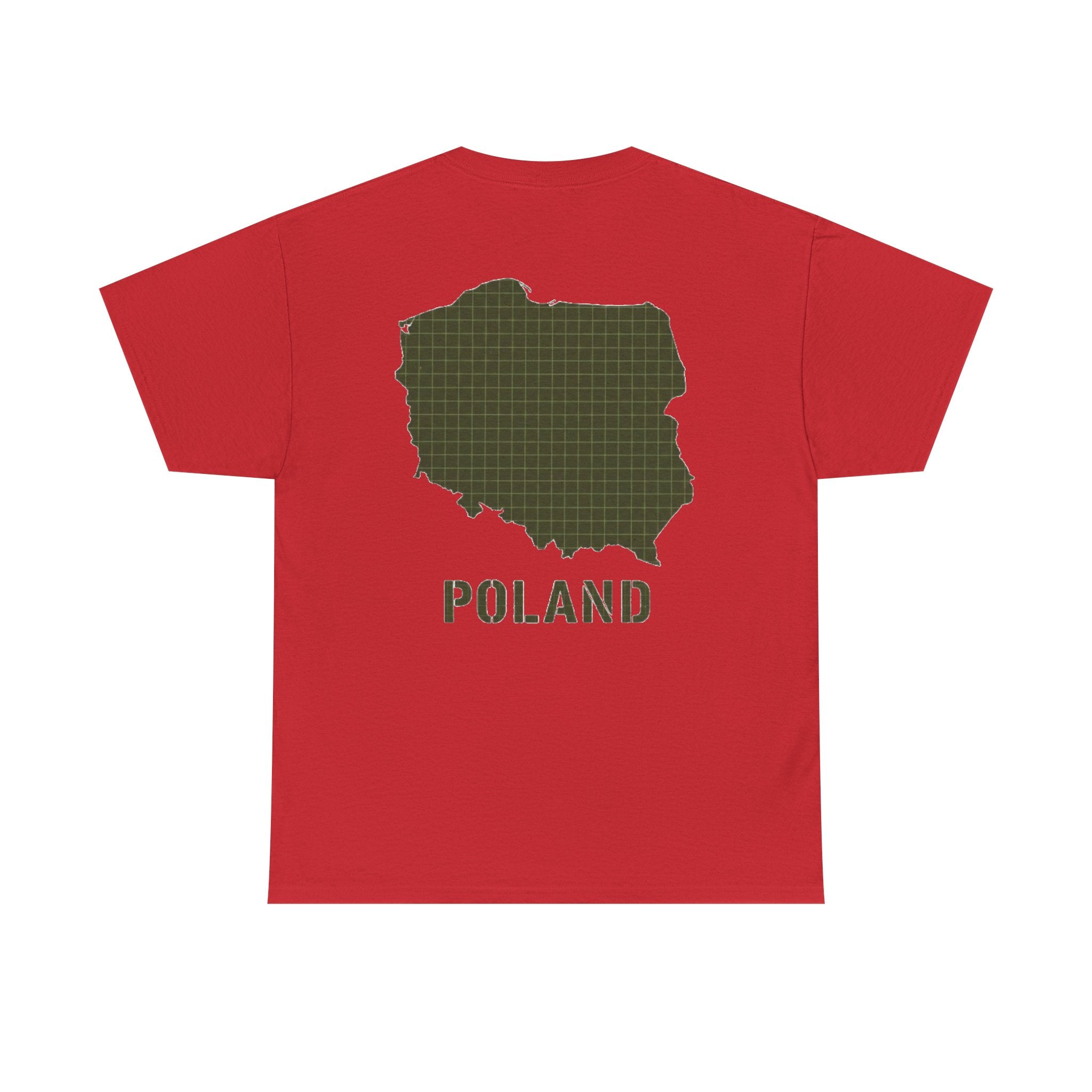 Poland Map T-Shirt — Gallus Logo Military-Style Polish Pride Tee