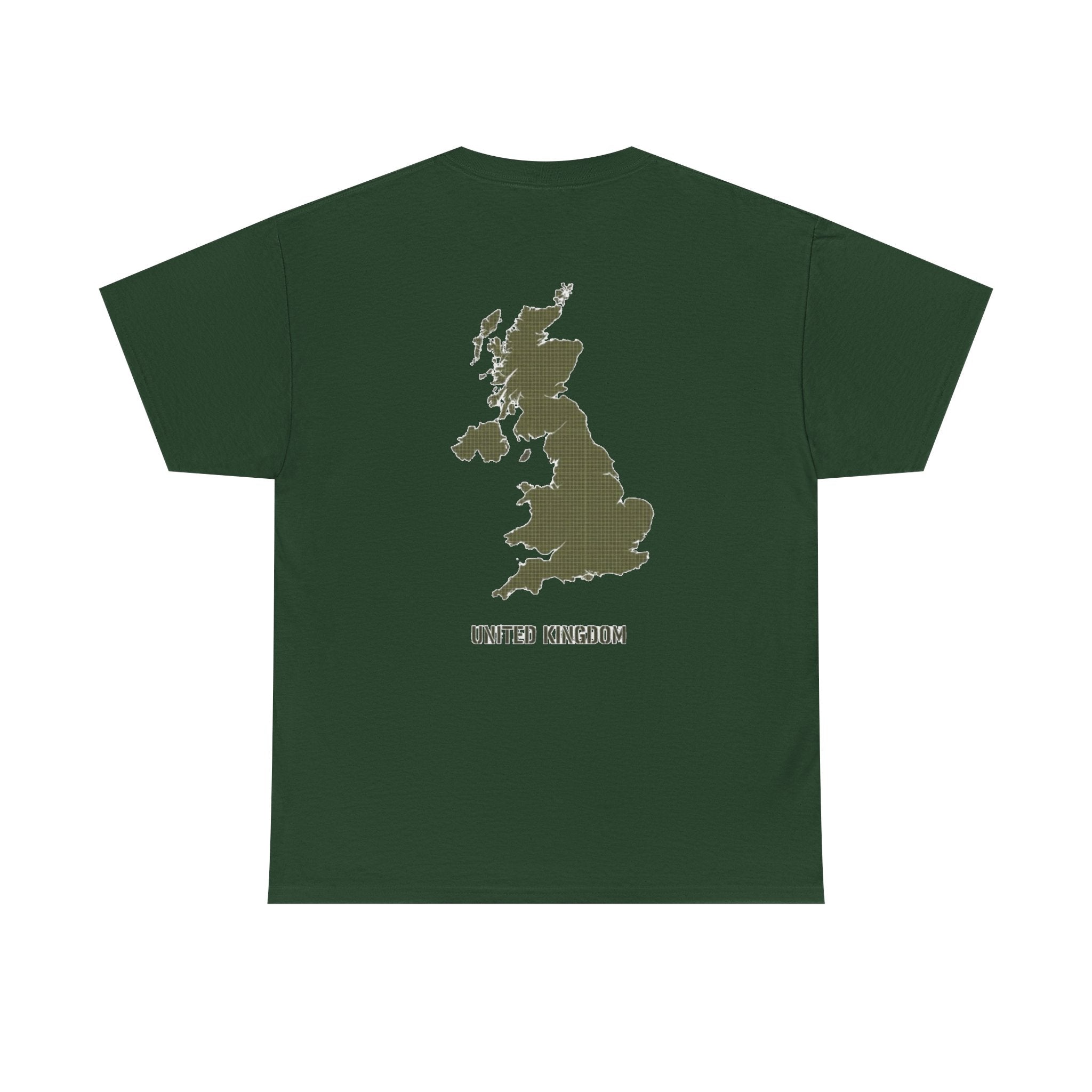 United Kingdom Map Tee — "GALLUS" Streetwear Graphic T-Shirt