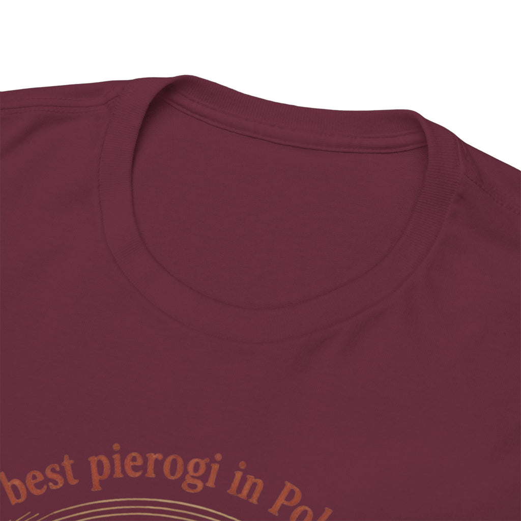 Kraków Pierogi Graphic Tee — "The best pierogi in Poland is in KRAKÓW" T-Shirt
