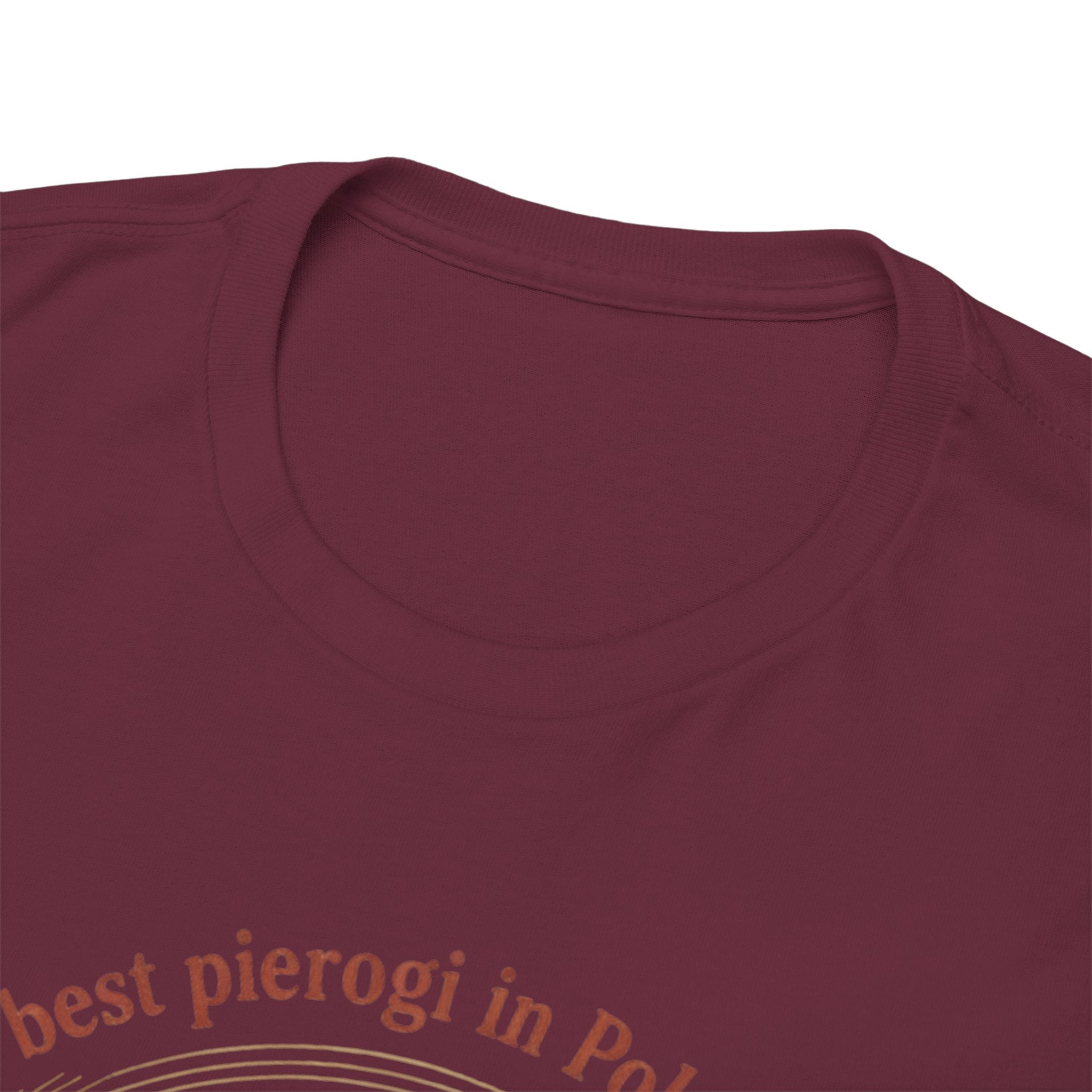Kraków Pierogi Graphic Tee — "The best pierogi in Poland is in KRAKÓW" T-Shirt