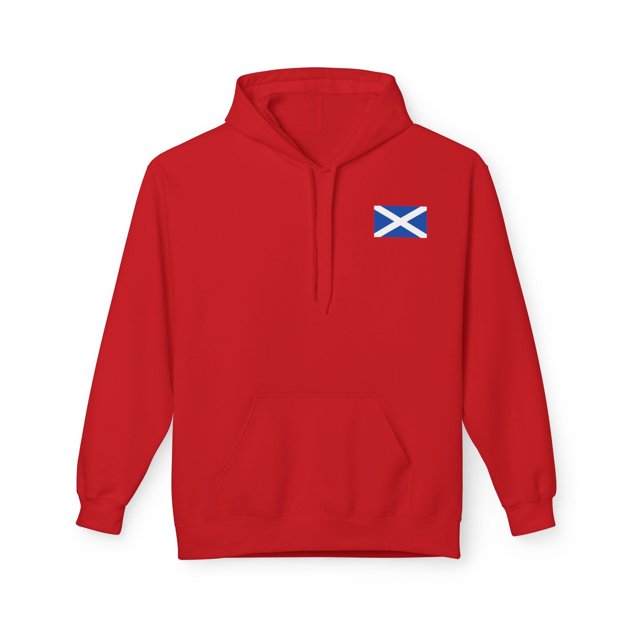 Scottish Hoodie — "Scottish & Proud" Vintage Stag Graphic Pullover