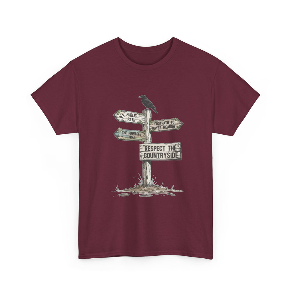 Respect the Countryside T-Shirt — Rural Heritage Graphic
