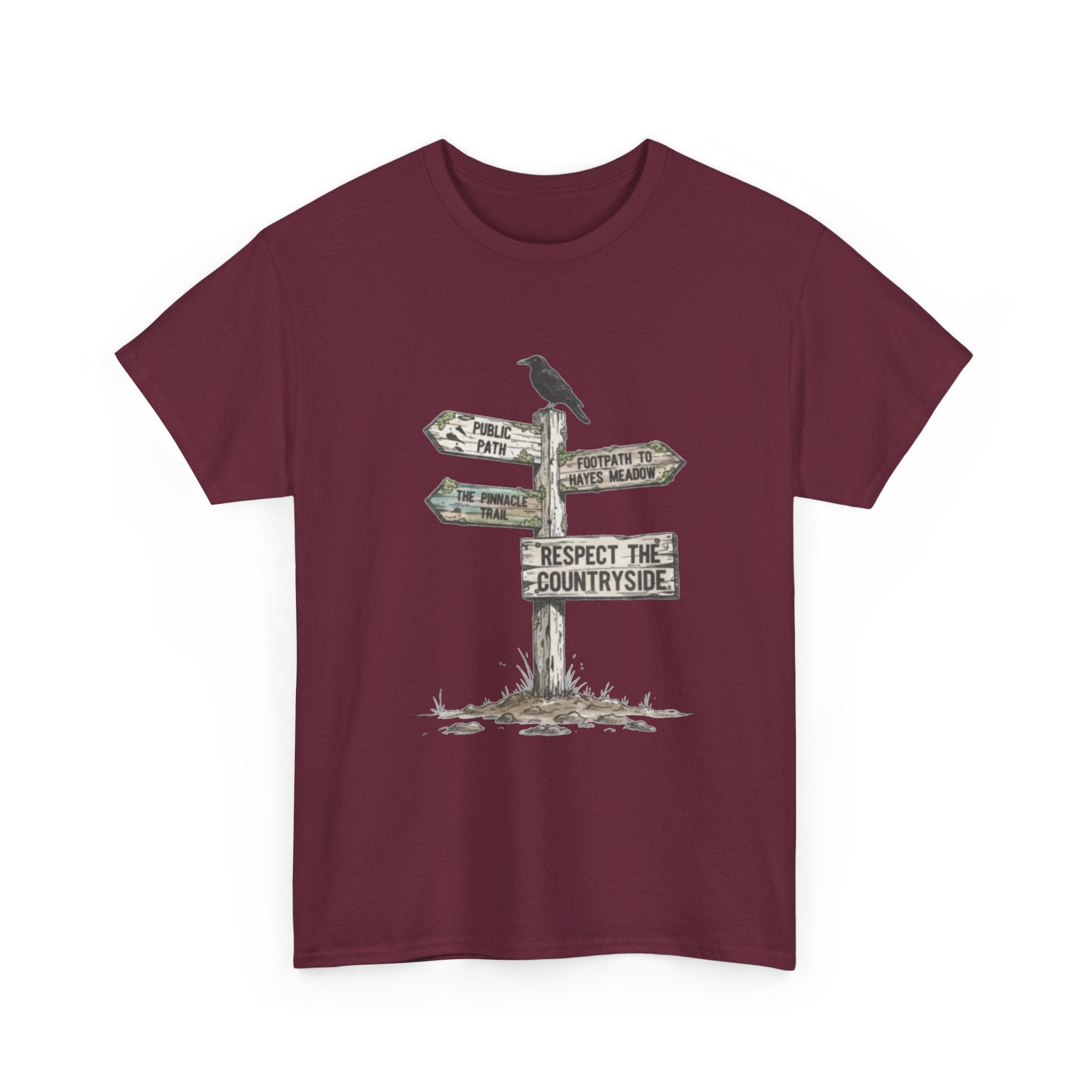 Respect the Countryside T-Shirt — Rural Heritage Graphic