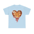 Polish Pride Heart Flame Tee | Polska Heritage T-Shirt