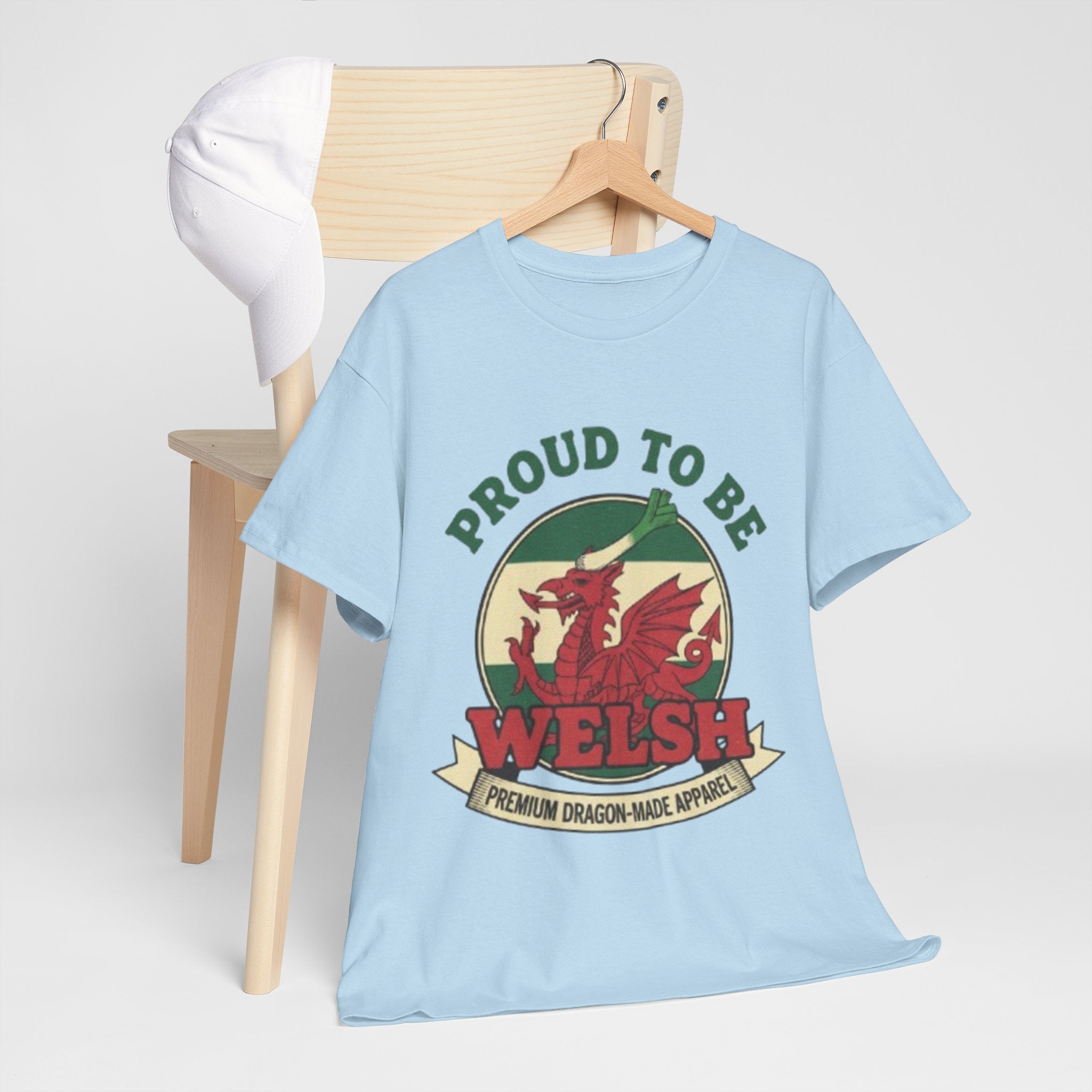 Proud to Be Welsh T-Shirt — Welsh Dragon Pride Tee