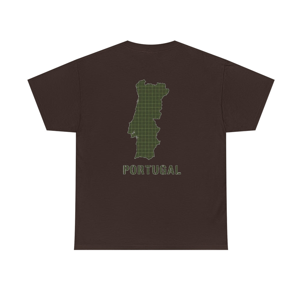 Portugal Map T-Shirt — Gallus Logo Travel Tee