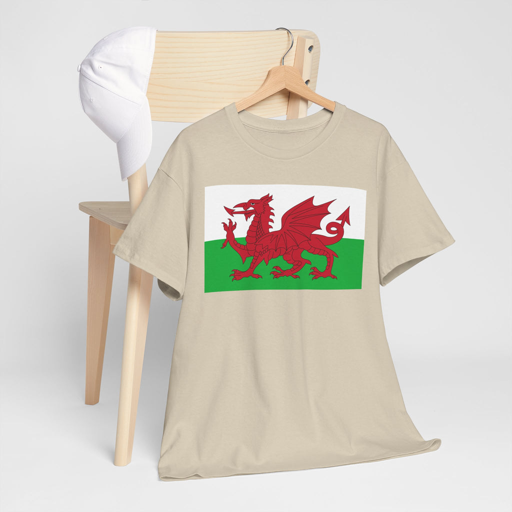 Welsh Dragon T‑Shirt — Cymru Red Dragon Flag Tee