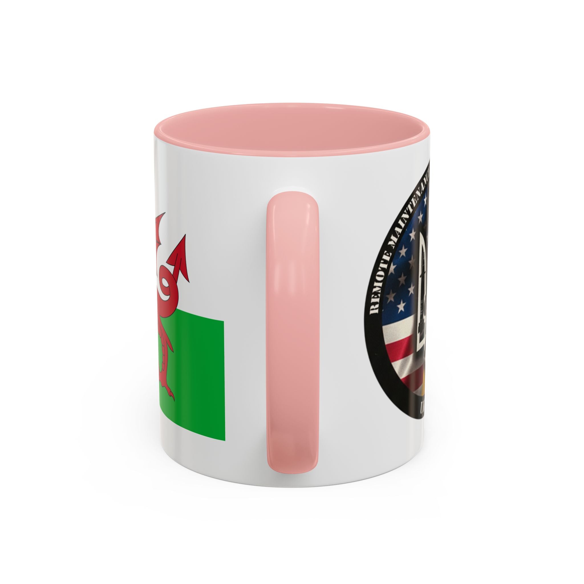 Wales Flag Accent Coffee Mug (11/15oz) – Red Welsh Dragon Tea & Coffee Cup
