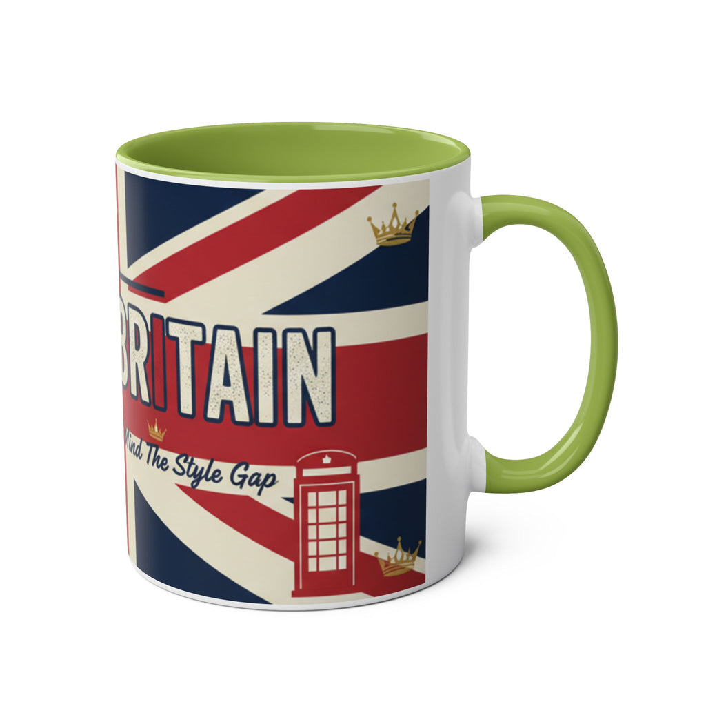 Two-Tone Coffee Mugs, 11oz