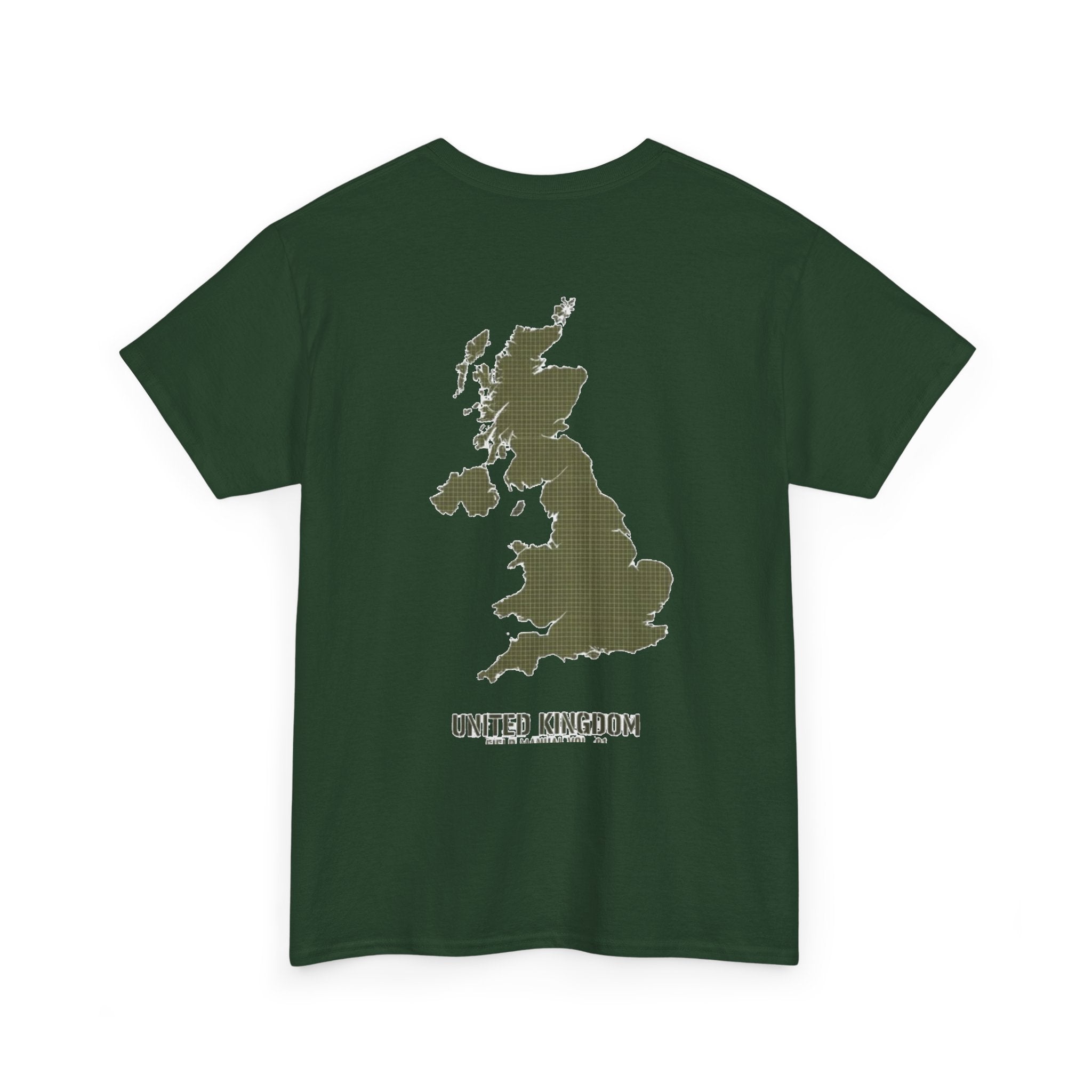 United Kingdom Map T-Shirt — Minimal UK Outline Tee