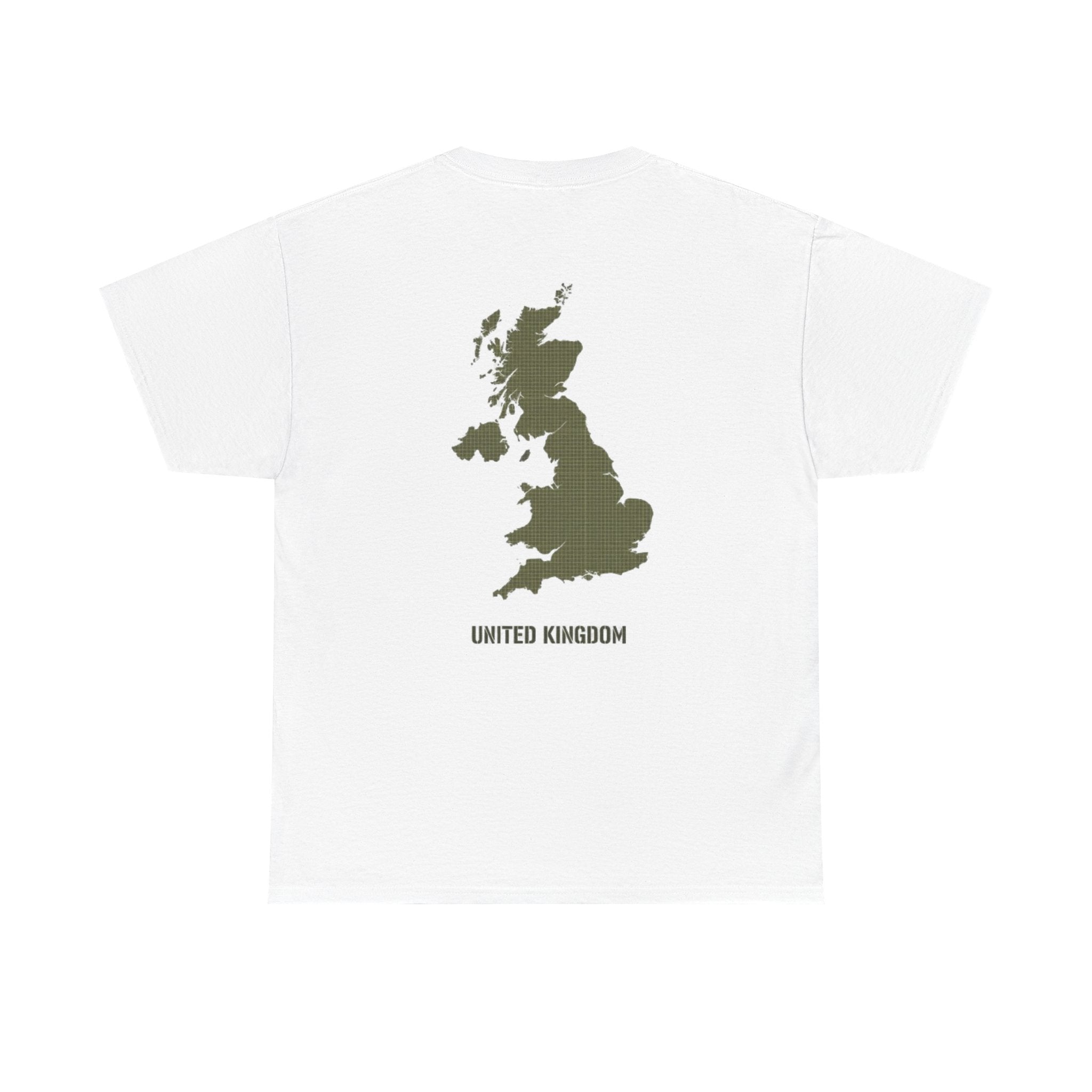 United Kingdom Map Tee — "GALLUS" Streetwear Graphic T-Shirt
