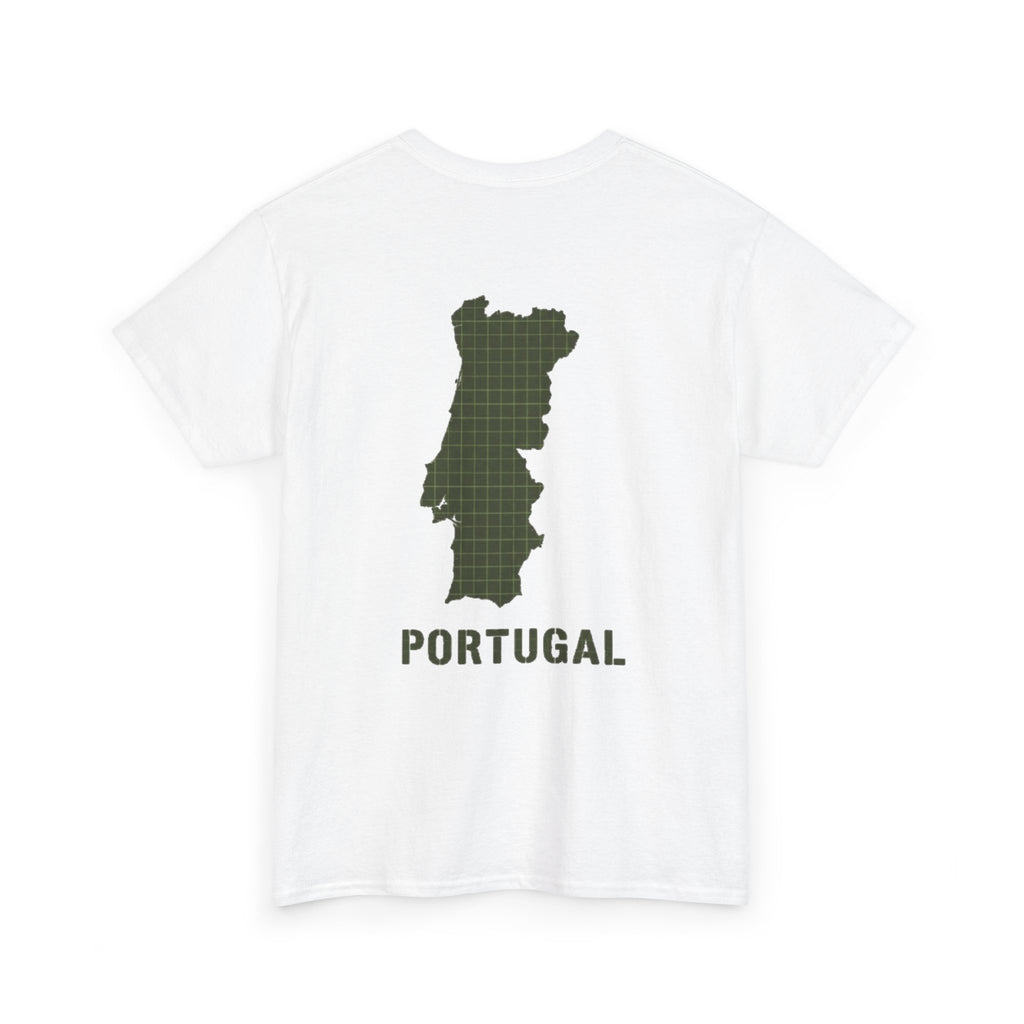 Portugal Map T-Shirt — Gallus Logo Travel Tee