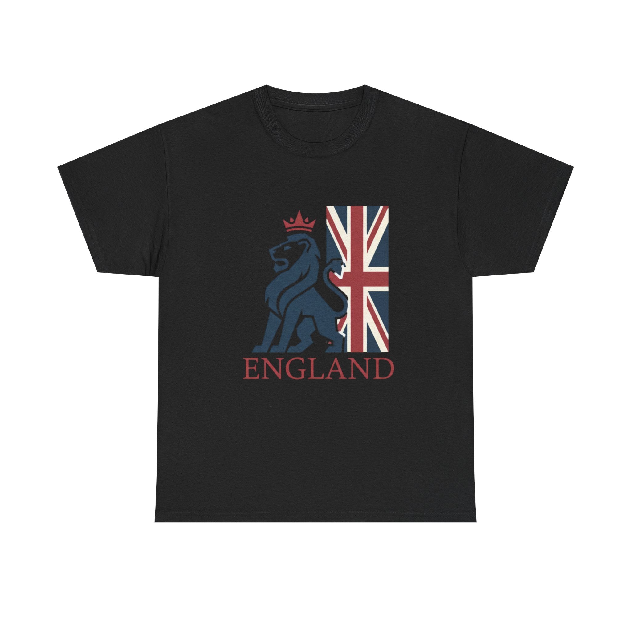 England Lion Flag T-Shirt — British Pride Graphic Tee