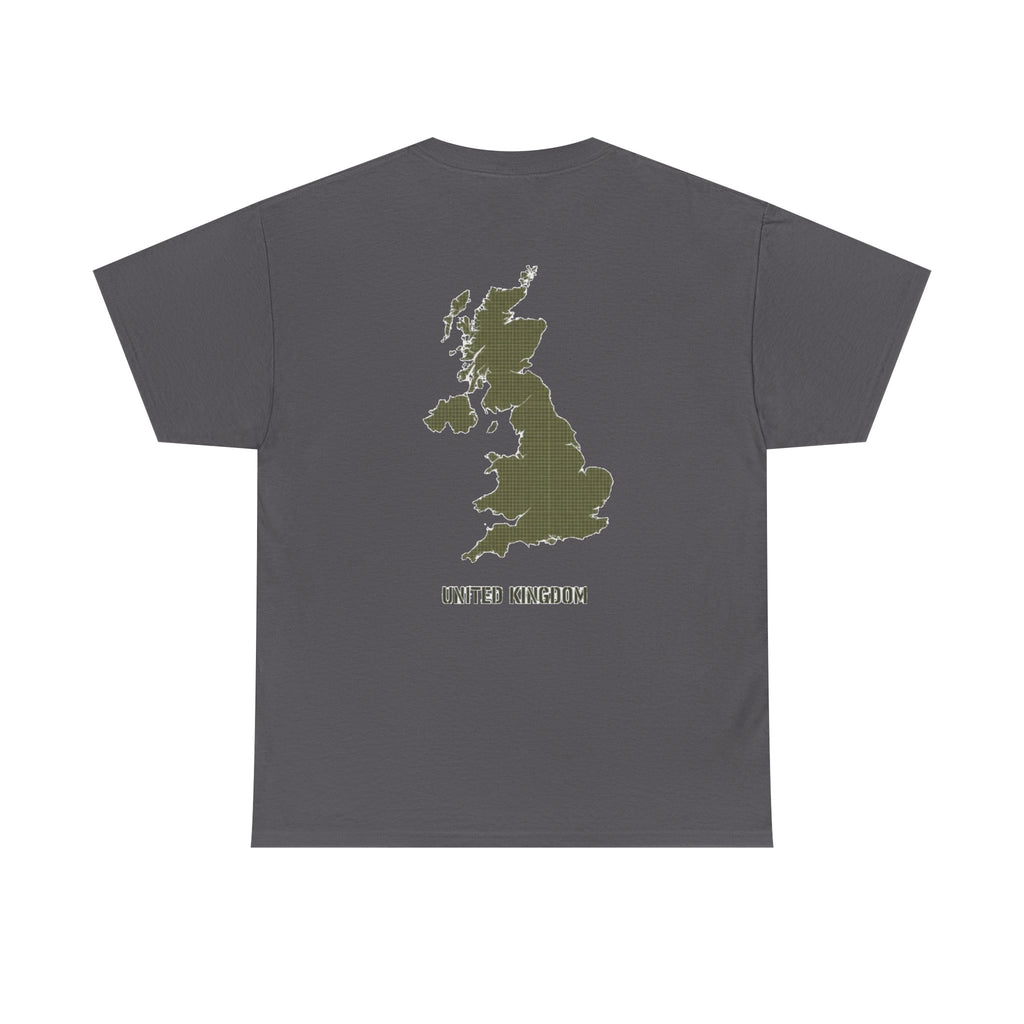 United Kingdom Map Tee — "GALLUS" Streetwear Graphic T-Shirt