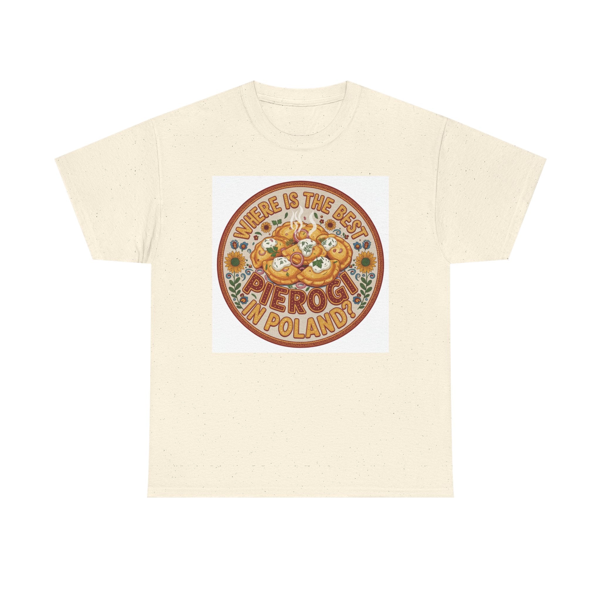 Pierogi Shirt - "Pierogi Are the Best in Poland" Retro Food Tee