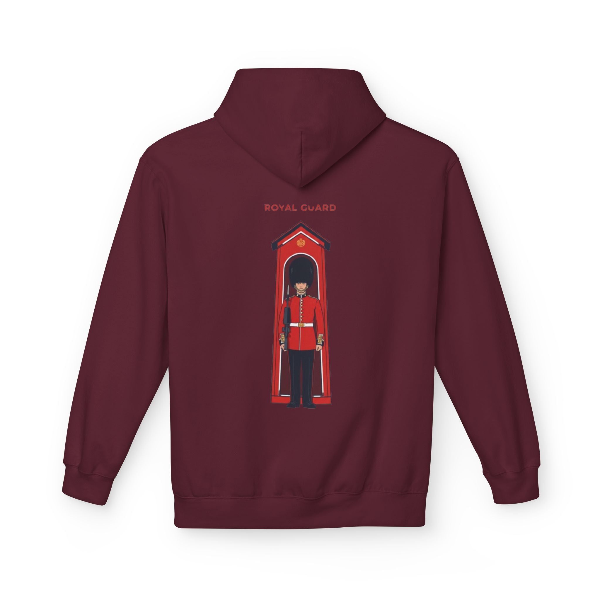 Royal Guard Illustration Hoodie — British Soldier Graphic Hoodie