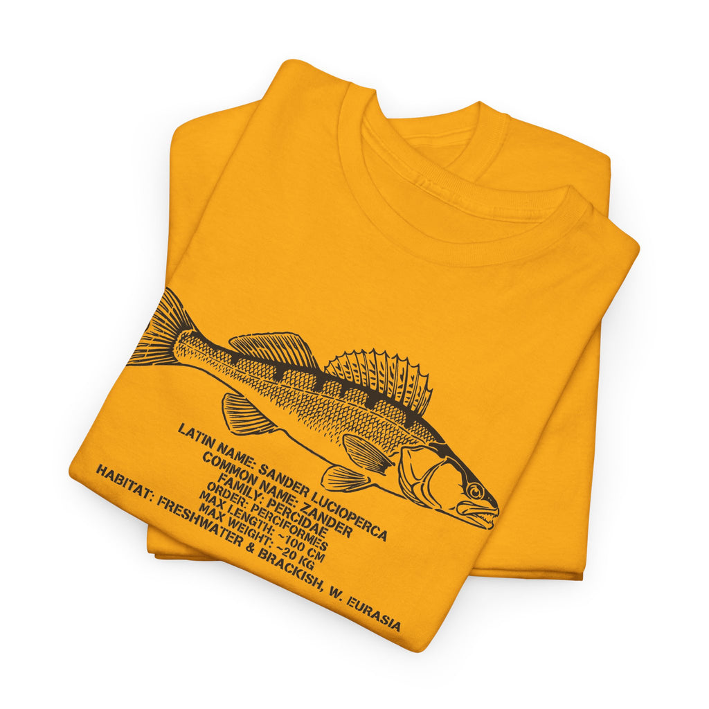 Walleye Fish (Zander) Illustration Tee | Fishing T-Shirt
