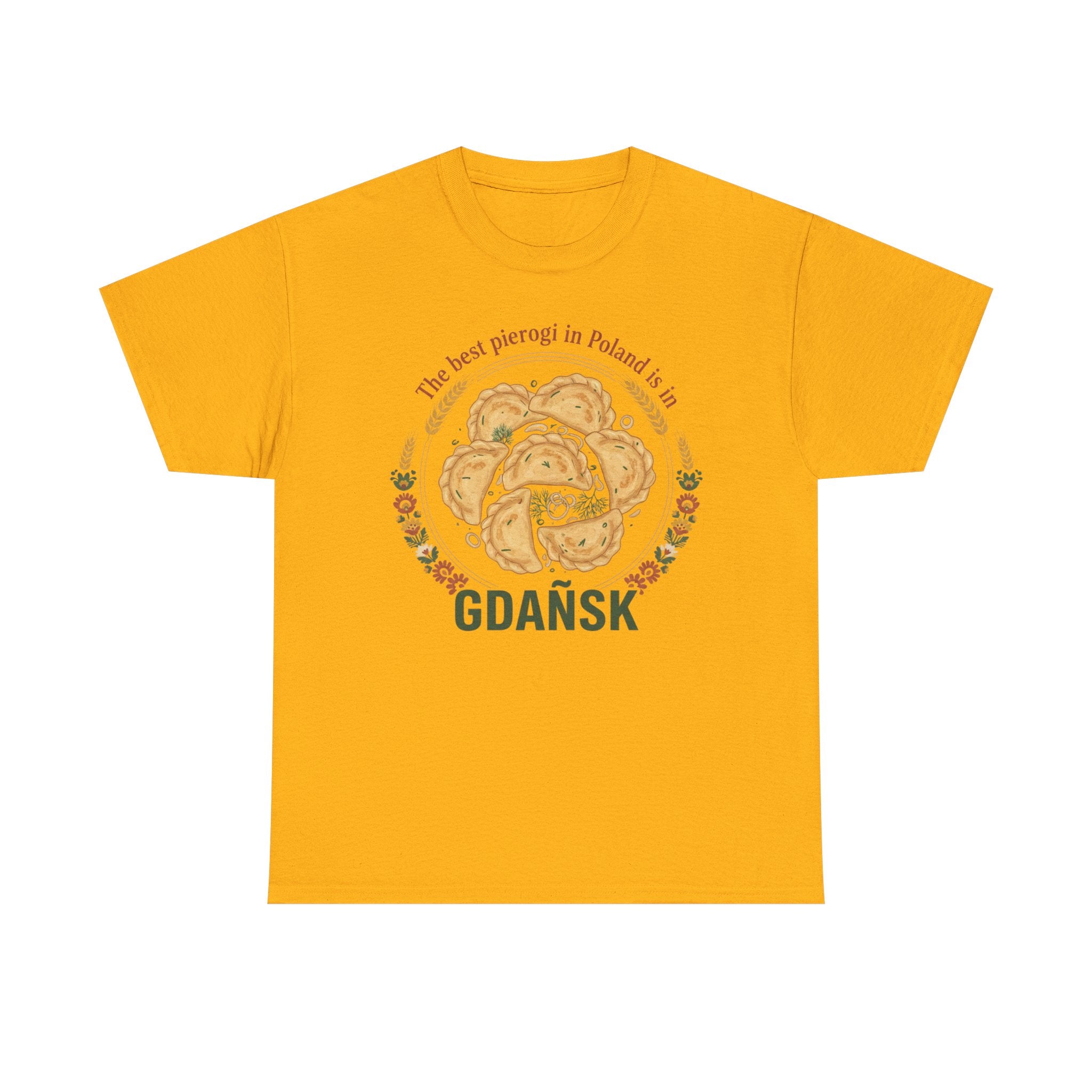 Gdańsk Pierogi T-Shirt — "The best pierogi in Poland" Travel Souvenir Tee