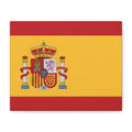 Spanish Flag Matte Canvas Print — Stretched Wall Art (1.25")