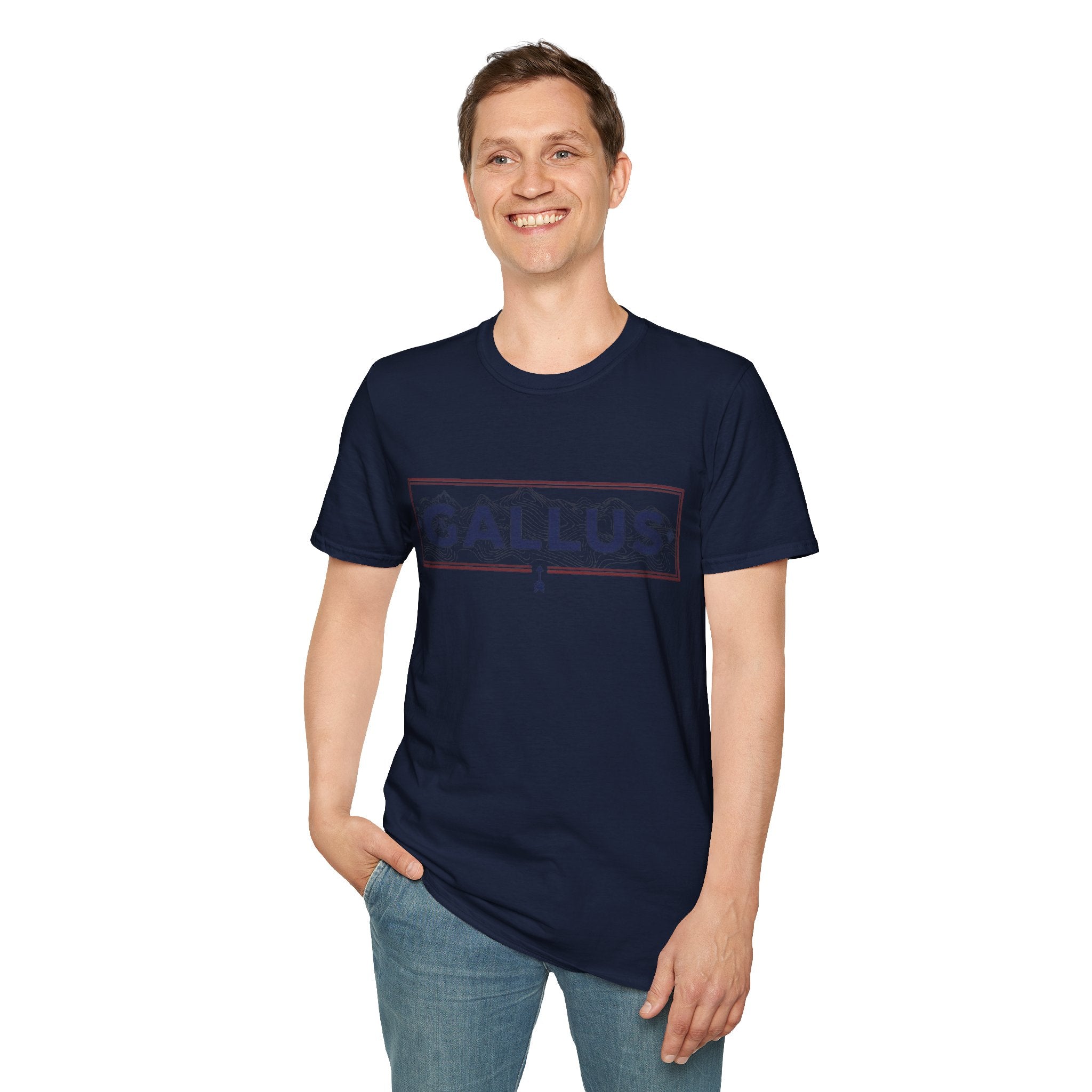 Gallus Street Sign T-Shirt — Vintage Road-Style Graphic Tee