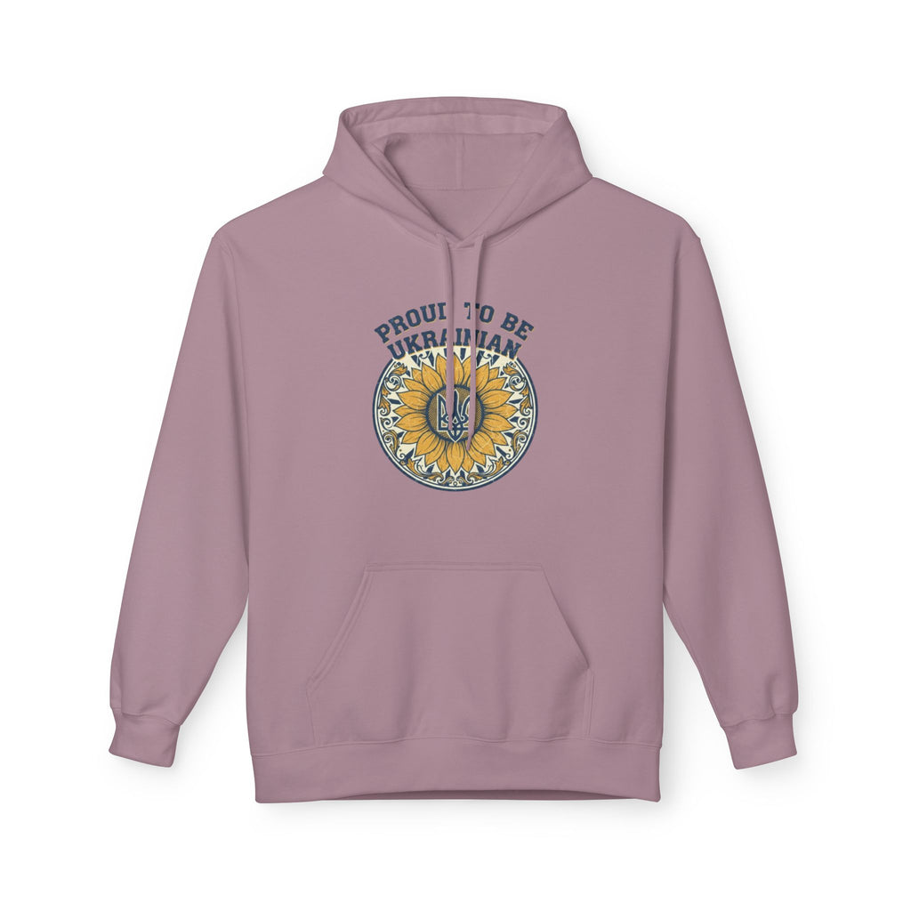 Proud to Be Ukrainian Sunflower Hoodie — Patriot Graphic Pullover