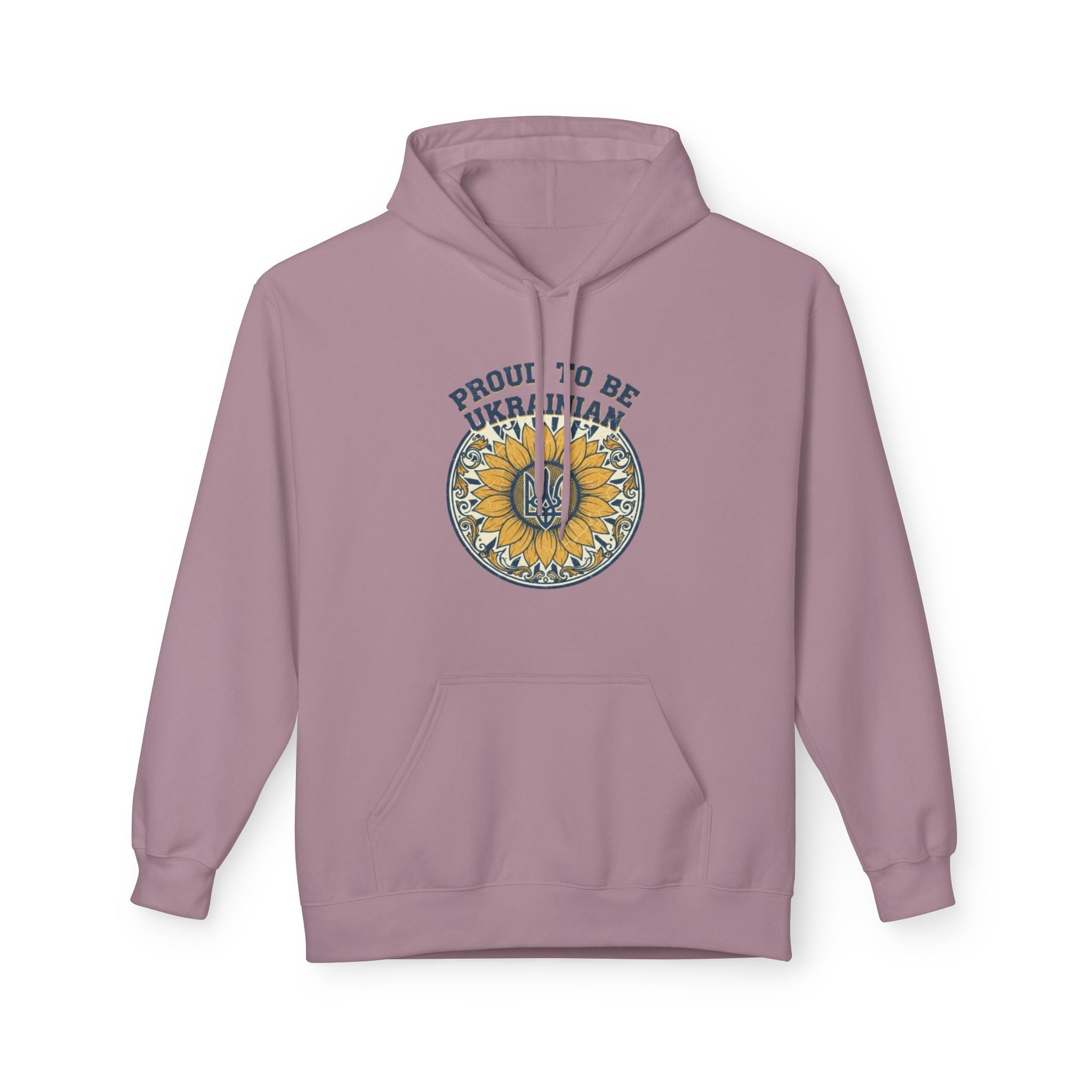 Proud to Be Ukrainian Sunflower Hoodie — Patriot Graphic Pullover