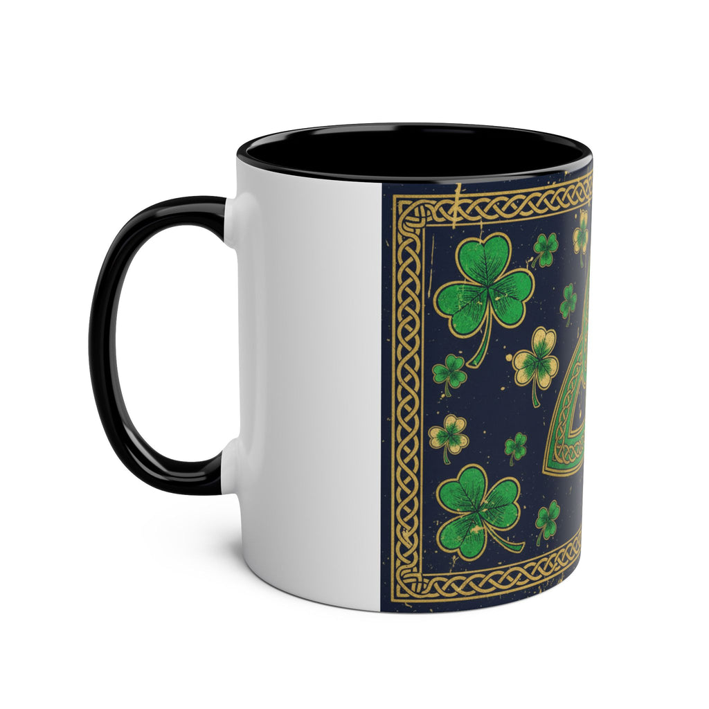 Celtic Trinity Knot Coffee Mug — Shamrock St. Patrick’s Day 11oz