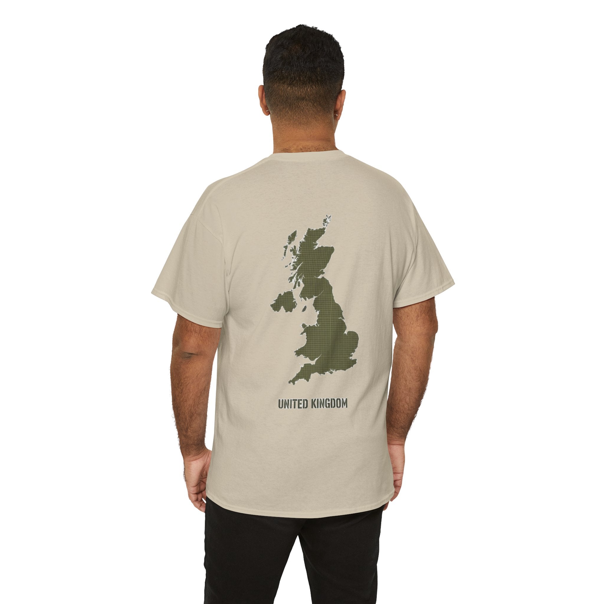 United Kingdom Map Tee — "GALLUS" Streetwear Graphic T-Shirt