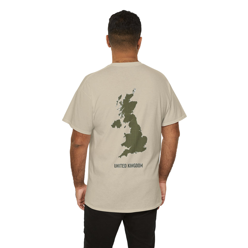 United Kingdom Map Tee — "GALLUS" Streetwear Graphic T-Shirt
